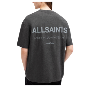 AllSaints Underground Oversized Crew Neck T-Shirt